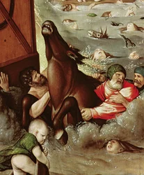 The Flood, 1516 (detail of 158844)